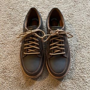 ❤️SOLD❤️Florsheim Work Gridley Men's Steel Toe Casual Work Shoe Brown Size 9D